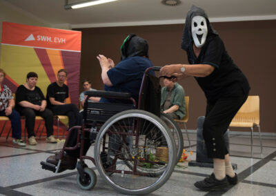 Ein Auftritt der Theatergruppe die Hofnarren