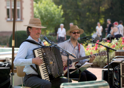 Musiker im Riebeckpark