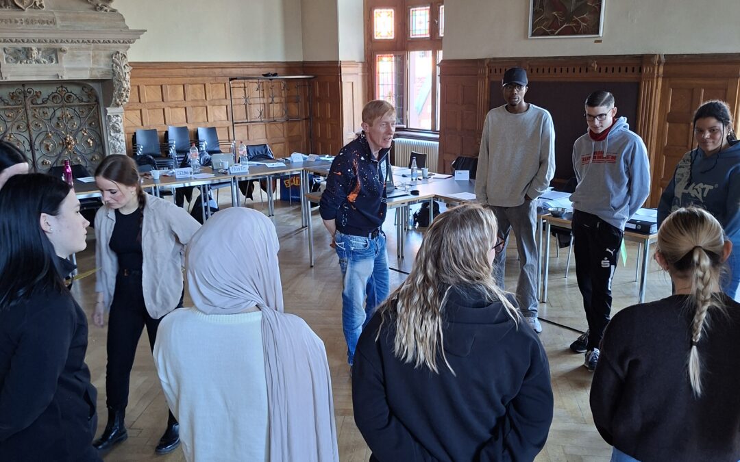 Azubis machen sich fit