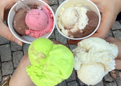 Eismobil Meloni besucht alle Standorte der PRS