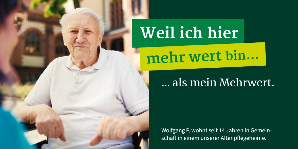 Wolfgang P. wohnt seit 14 Jahren in Gemeinschaft bei uns.